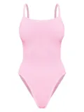 Hunza G Bette seersucker swimsuit - Pink