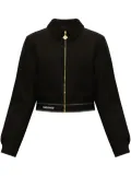 Casablanca zip-fastening logo-print jacket - Black