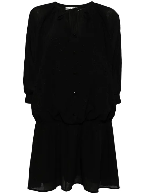 B+ab robe courte à col rond - Noir - b+ab - Modalova