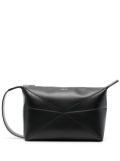 LOEWE Puzzle Fold wash bag - Black