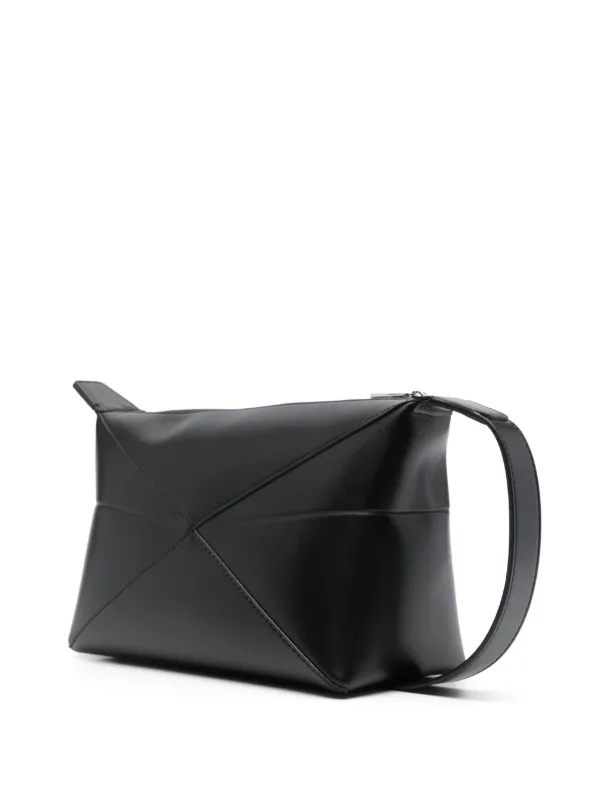LOEWE パズル フォールド トラベルポーチ | ブラック | FARFETCH JP