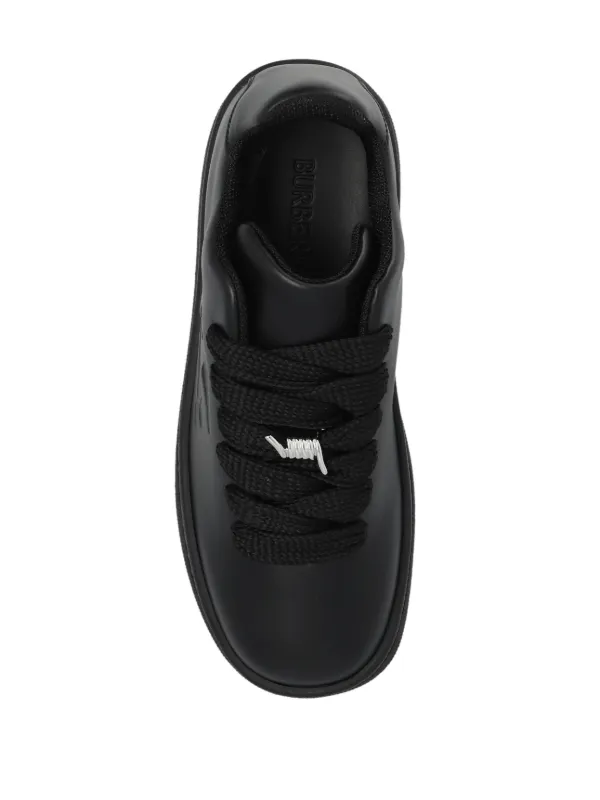 スニーカー BURBERRY Women Sneakers 8095373 Black Check Terrace Sneakers in Black - Women | Burberry® Official