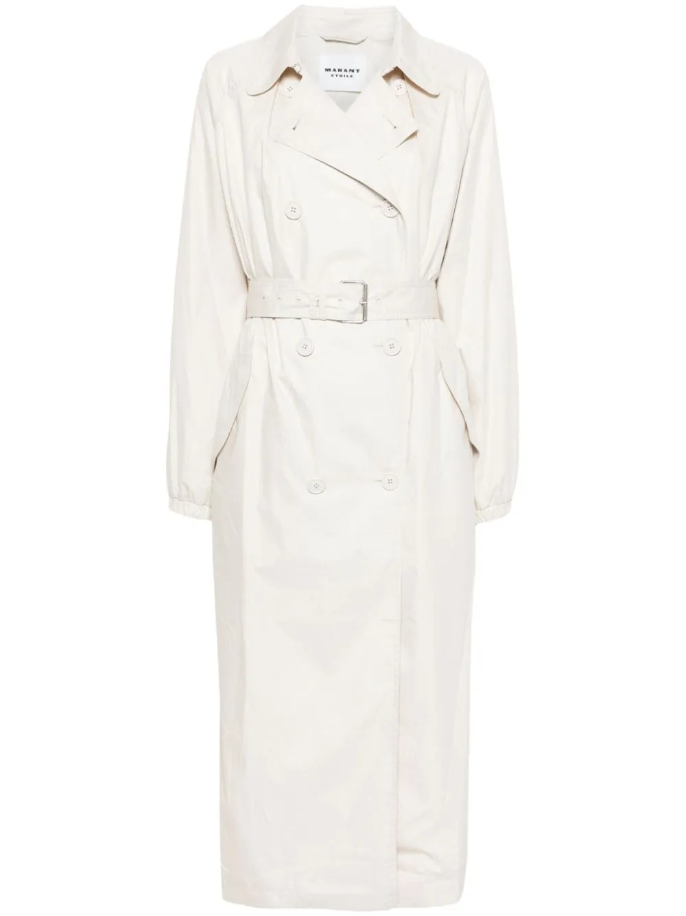 Isabel Marant Étoile Cacilda Trench Coat In Neutrals