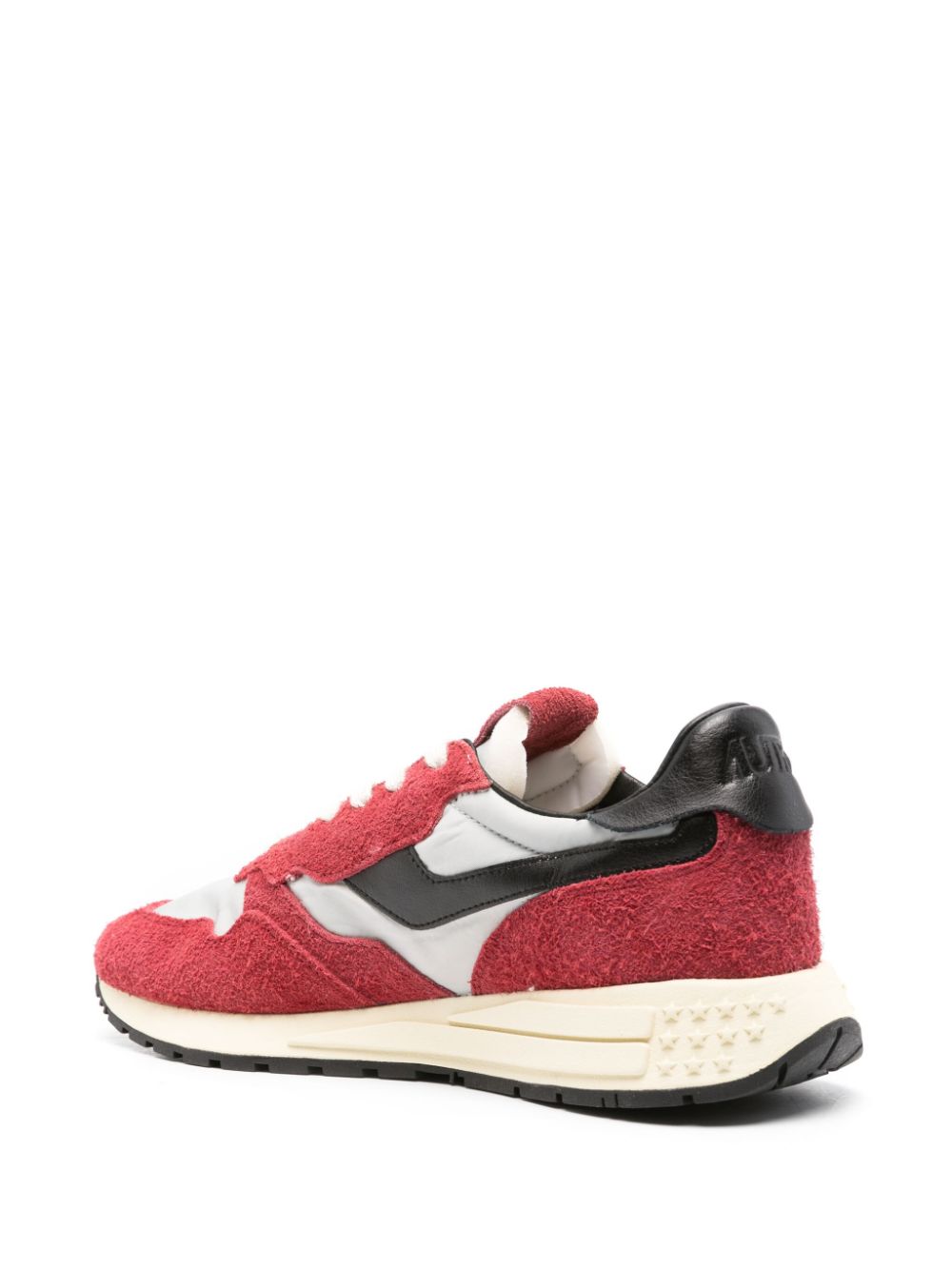 Autry Reelwind panelled sneakers Red