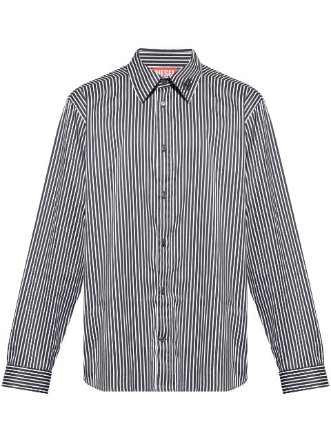 Diesel S-Turner-Stripe-D striped cotton shirt Men