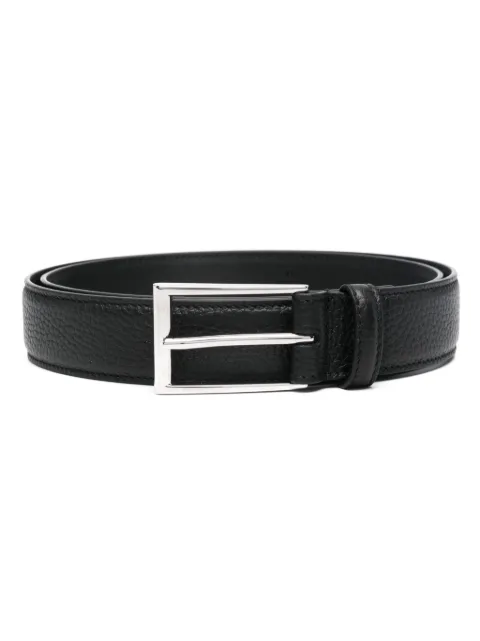 Gucci logo-engraved buckle belt