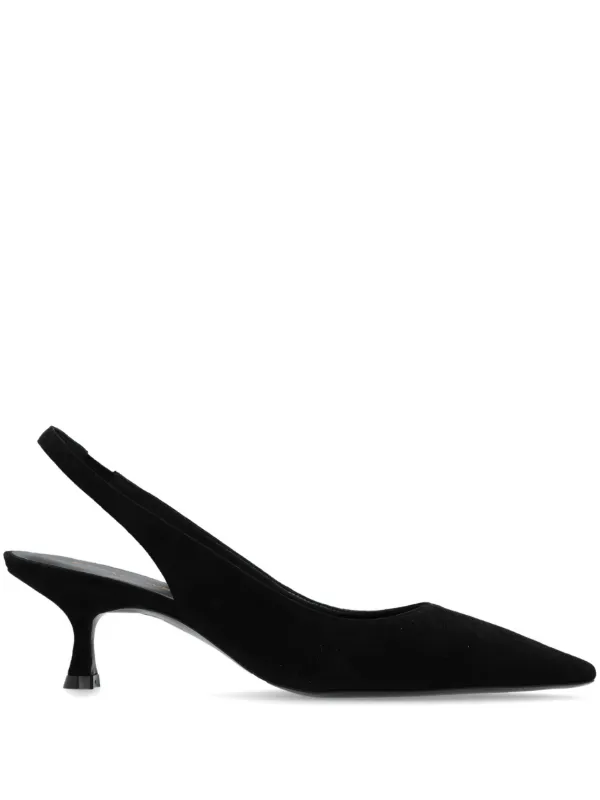 Stuart Weitzman Naomi Suede Pumps Black FARFETCH VN