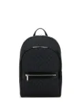 Gucci monogram-pattern canvas backpack - Grey