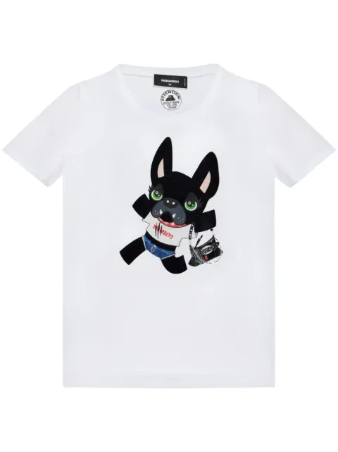 DSQUARED2 dog print T-shirt Women