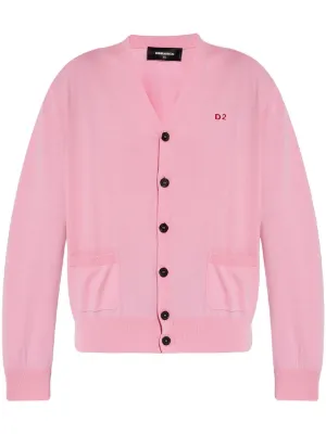 試着のみ】DSQUARED2 ピンクニットカーディガン