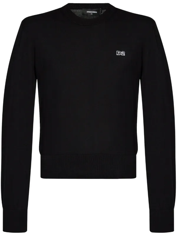 Dsquared2 patch jumper hotsell