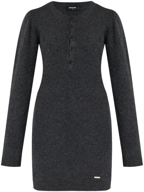 DSQUARED2 fine-knit wool minidress Women