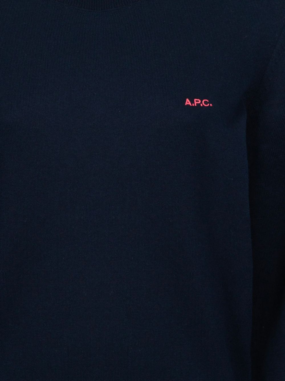 A.P.C. logo-embroidered jumper Women