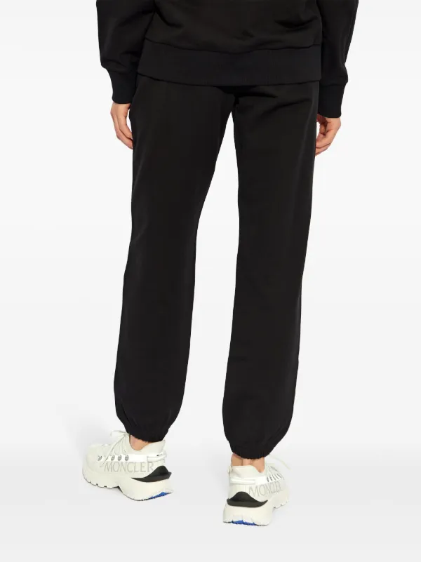 Moncler logo-patch Cotton Track Pants | Black | FARFETCH Moncler logo-patch Cotton Track Pants | Black | FARFETCH