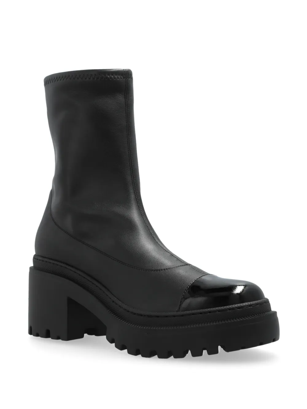 Cheap Maje 75mm leather ankle boots Women
