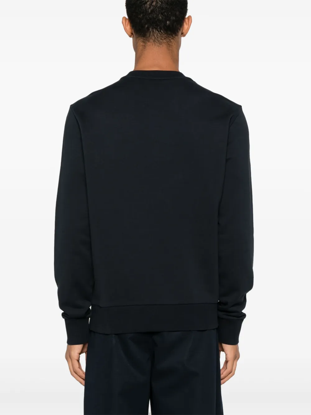 ★関税込み★【MONCLER】スウェットシャツ Moncler ロゴ スウェットシャツ | ブルー | FARFETCH JP