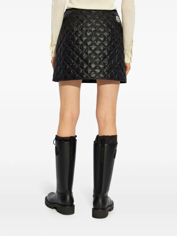 Moncler Padded Skirt | Black | FARFETCH