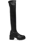 Giuseppe Zanotti over-the-knee leather boots - Black