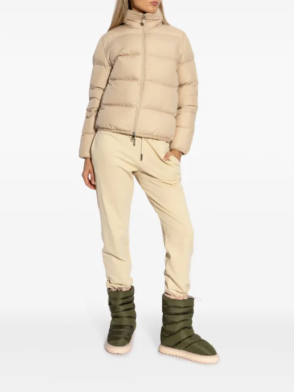 Moncler Abbadia パデッドジャケット | ニュートラル | FARFETCH JP