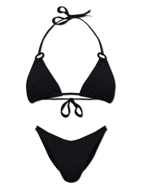 Hunza G Eva seersucker bikini