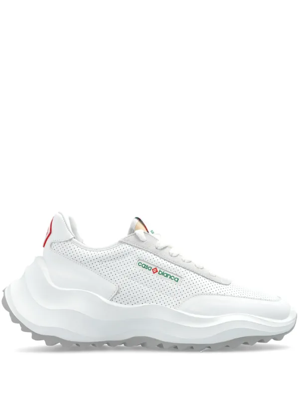 【関税込み】Casablanca ホワイト Atlantis スニーカー Casablanca Atlantis Chunky Sneakers | White | FARFETCH JO