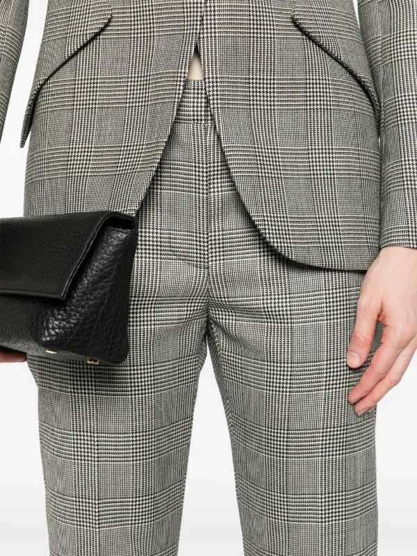 Alexander McQueen チェック パンツ | ブラック | FARFETCH JP Alexander McQueen チェック パンツ | ブラック | FARFETCH JP