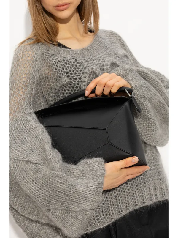 LOEWE Medium Puzzle Tote Bag | Black | FARFETCH