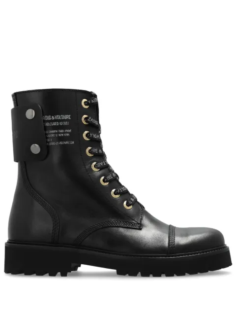 Zadig&Voltaire botines con agujetas