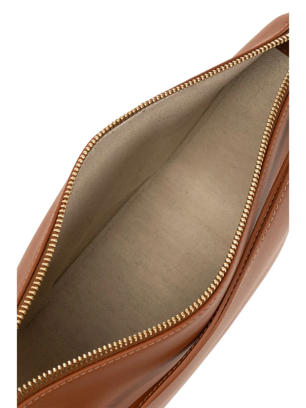 Loewe Mini Hammock Hobo Bag In Classic Calfskin In Braun