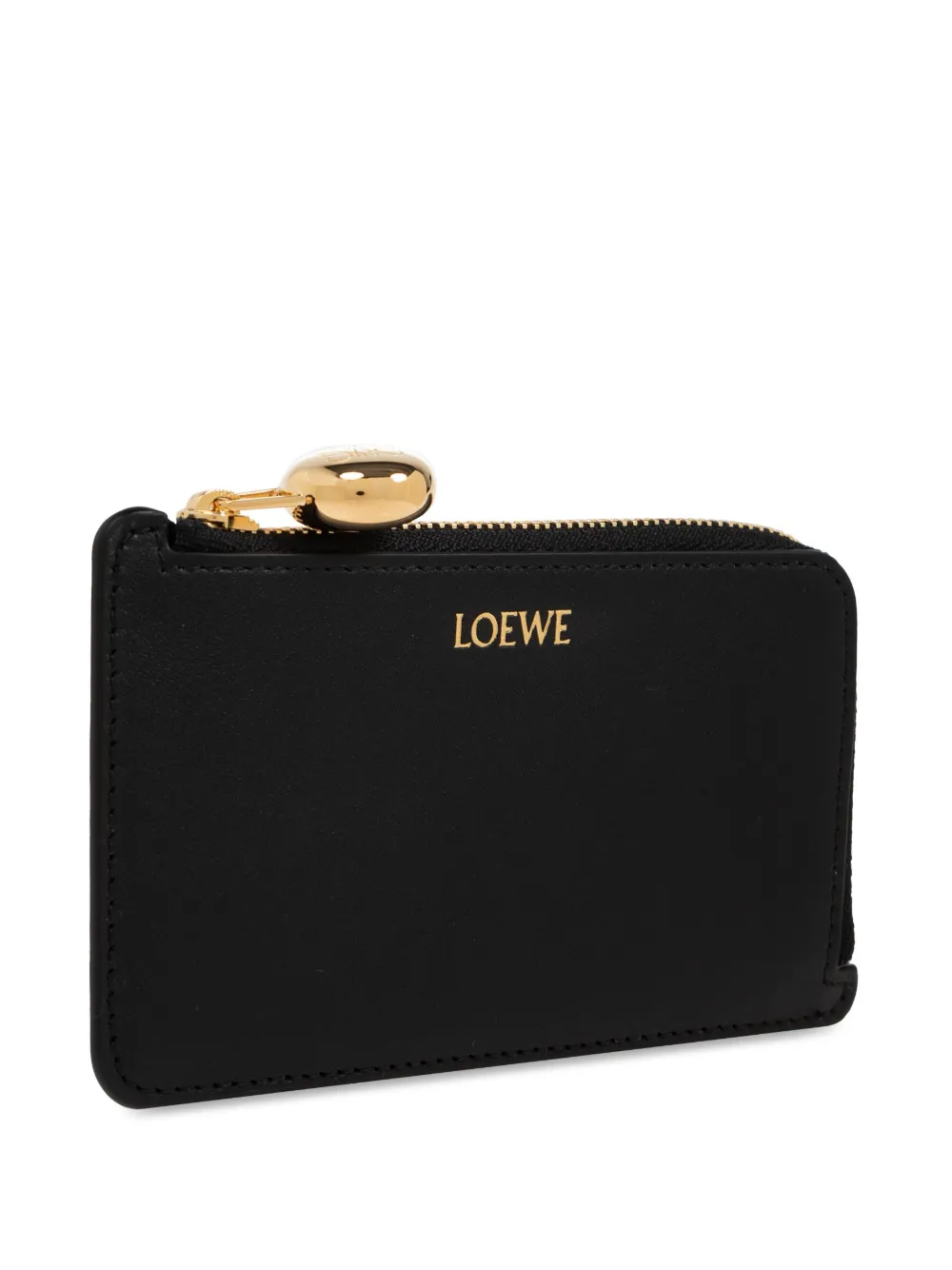 LOEWE PEBBLE CALF LEATHER CARDHOLDER 
