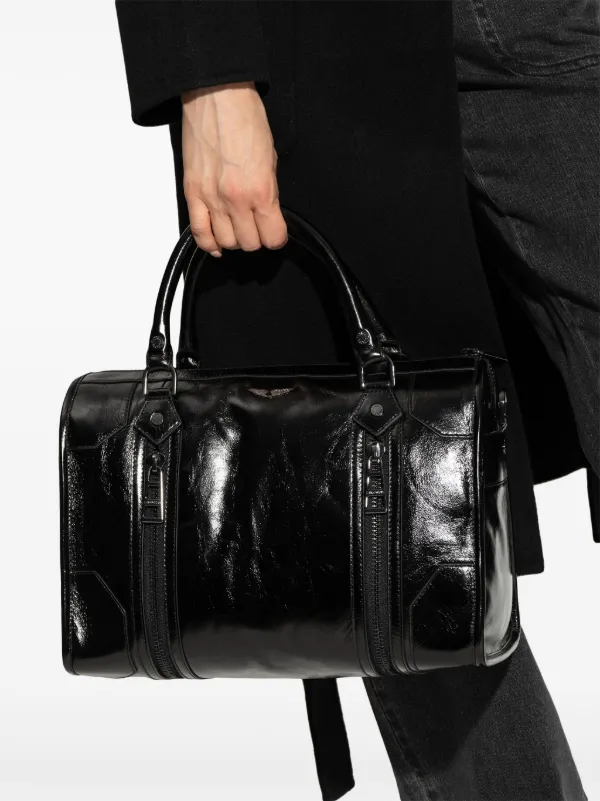 ショルダーバッグ・ポシェット Sunny Hobo Shoulder Bag - Zadig & Voltaire - Leather - Black Pre-owned Classic Single Flap Maxi Bag