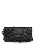 Zadig&Voltaire Rock Mat Scale Clutch Bag - Black