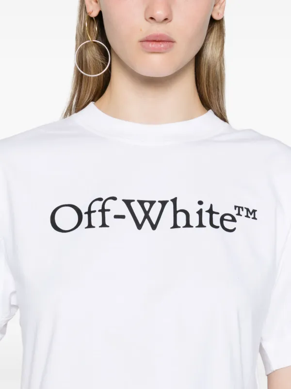 【関税&送料込】Off-White White Cropped T-Shirt With Logo 23969627_54262303_600.jpg