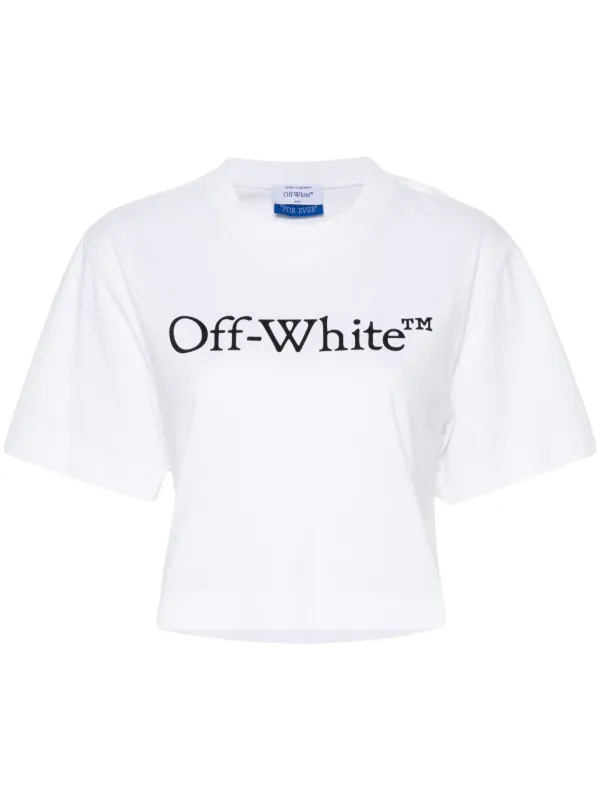 【関税&送料込】Off-White White Cropped T-Shirt With Logo 23969627_54262303_600.jpg