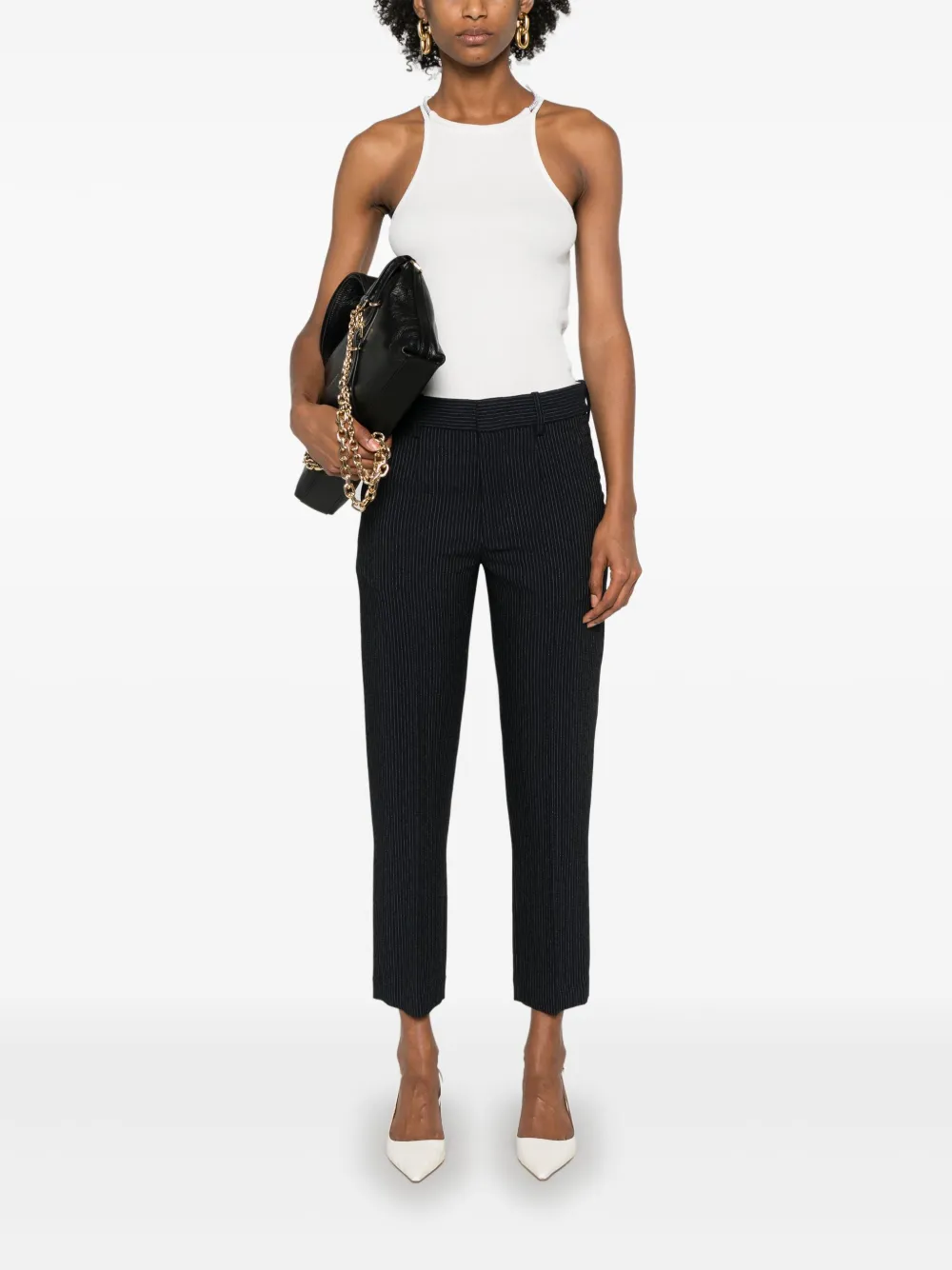 Rep ISABEL MARANT pinstriped cigarette trousers Women