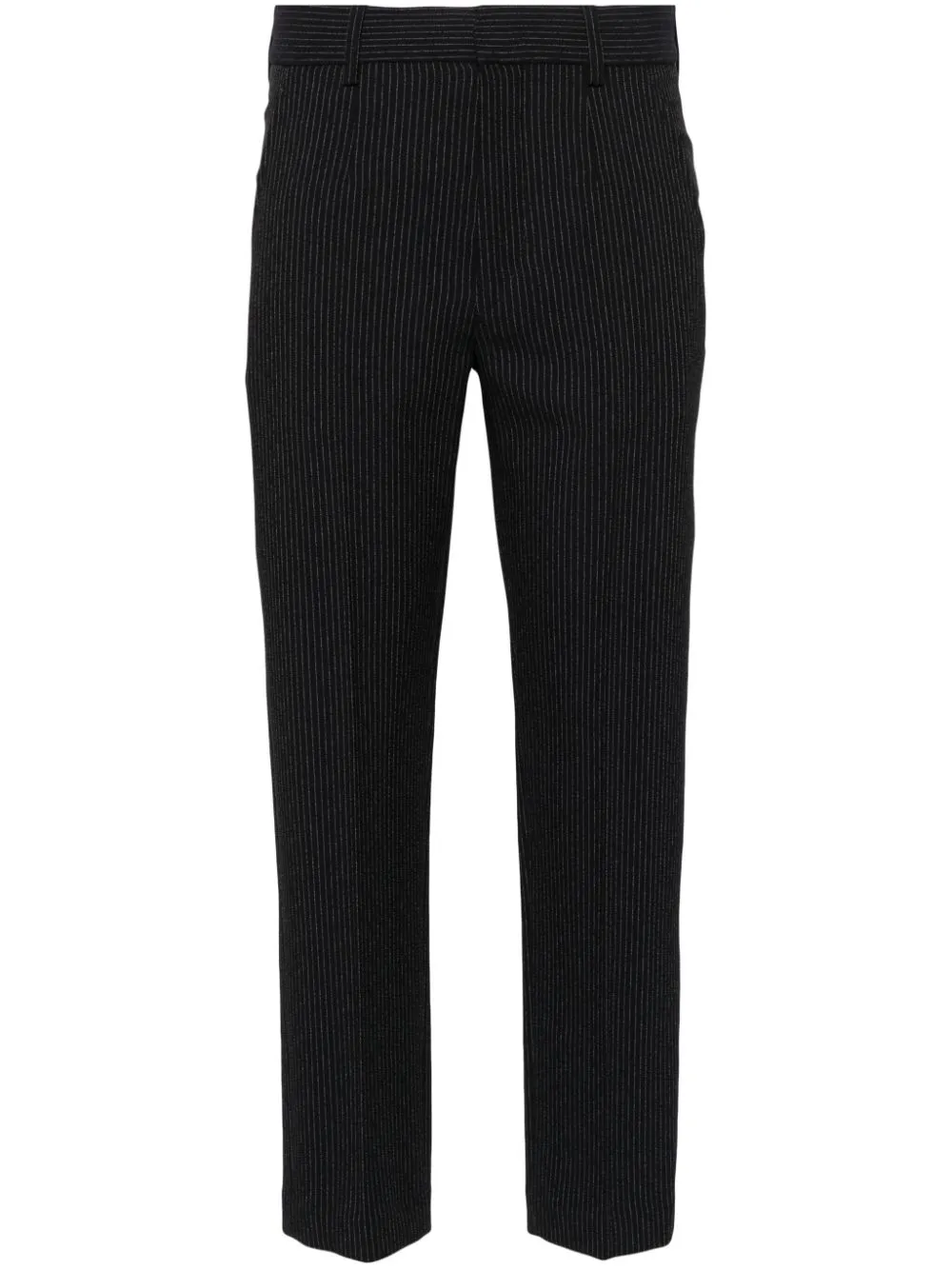 Isabel Marant Pinstriped Cigarette Trousers In Blue