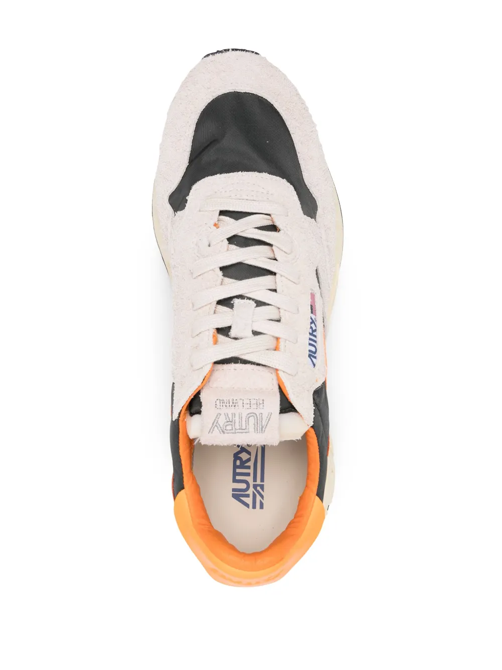 Autry Reelwind panelled sneakers White