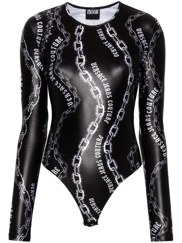 インナー・ルームウェアその他 Versace Jeans Couture Chain Couture Bodysuit 23969650_54150184_600.jpg