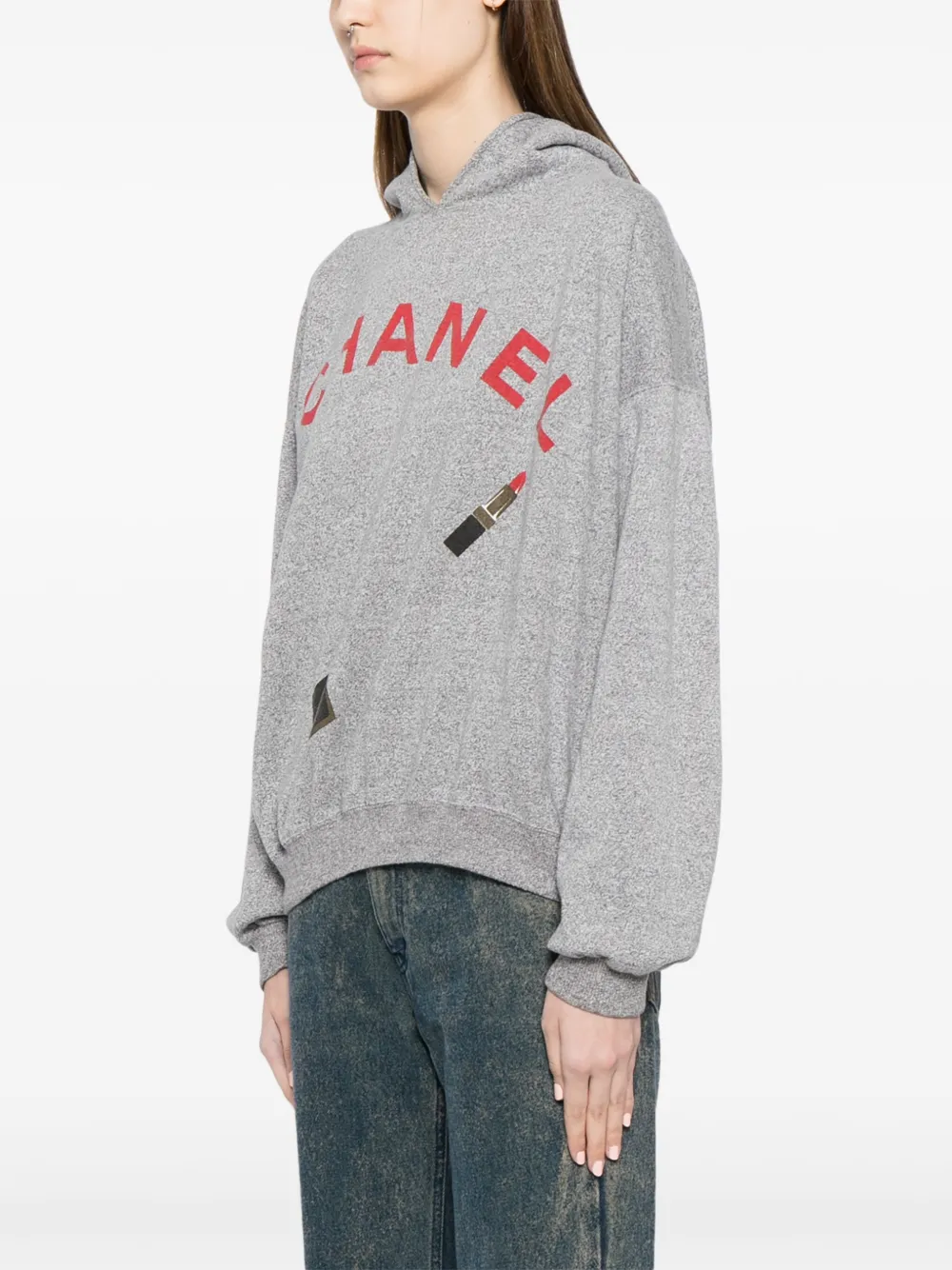 Chanel grey hoodie outlet