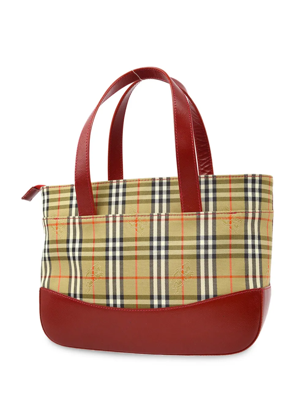 Burberry Pre-Owned 1990-2000s House Check schoudertas - Beige
