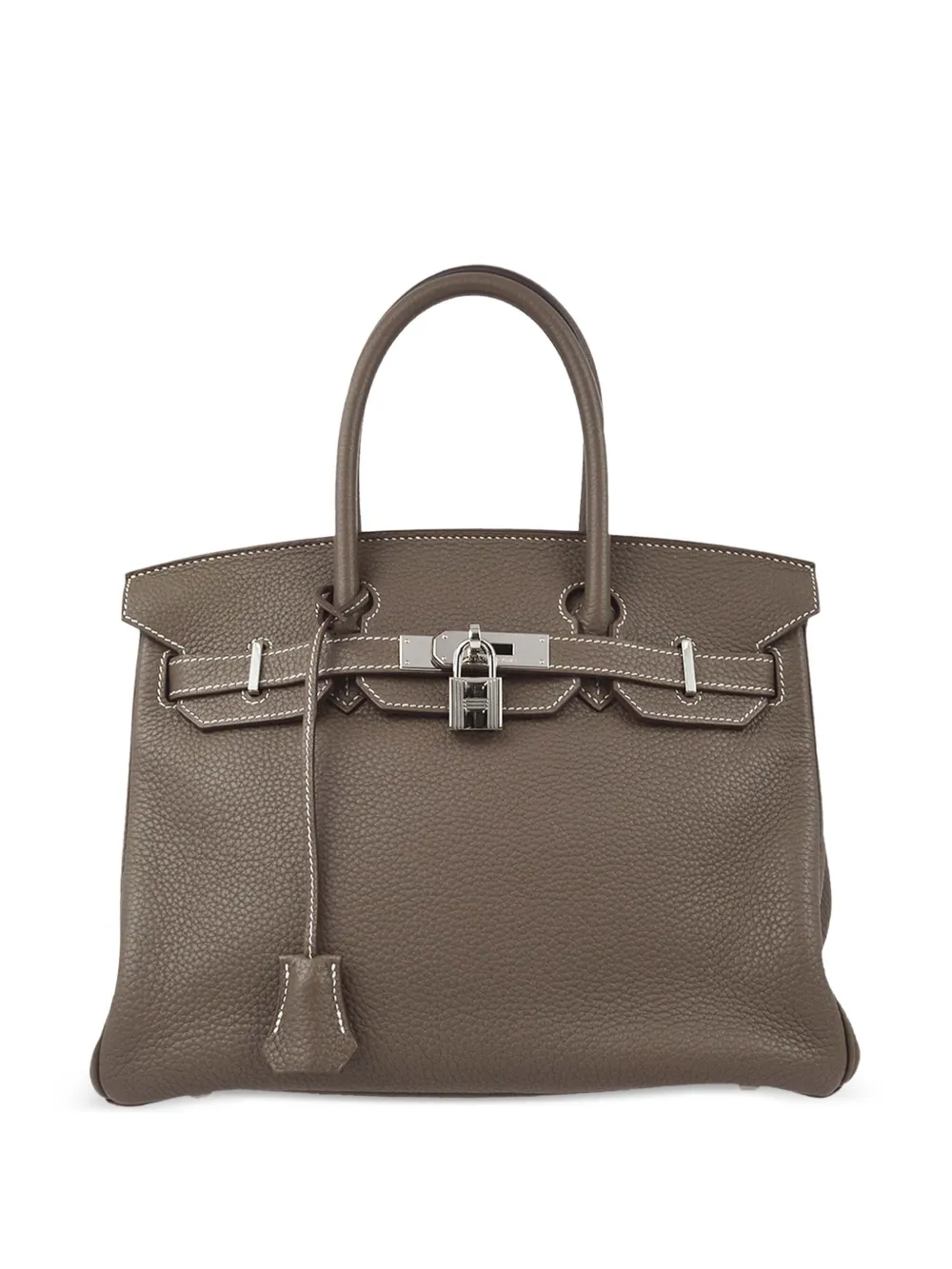 Hermès Pre-Owned 2012 バーキン 30 ハンドバッグ - グレー Hermès Pre-Owned 2012 バーキン 30 ハンドバッグ - グレー