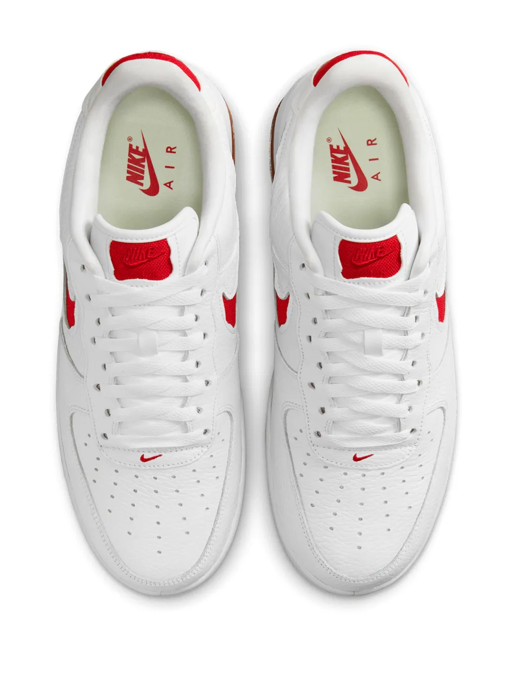 Nike Air Force 1 sneakers met logopatch Wit