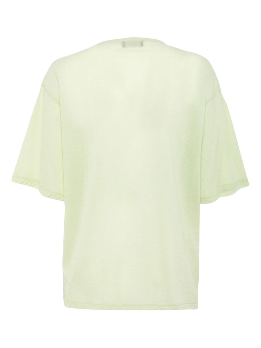 Roberto Collina T-shirt met ronde hals - Groen