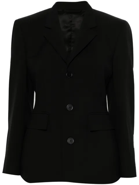 Balenciaga بليزر صوف بصف أزرار