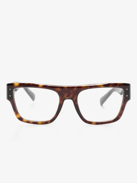Dolce & Gabbana Eyewear DG3384 bril met rechthoekig montuur