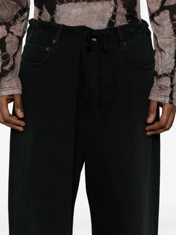 BALENCIAGA Super Destroyed Wide-Leg Jeans for Men | MR PORTER