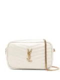 Saint Laurent Lou quilted leather bag - White