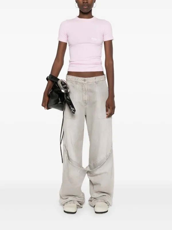 cotton cargo trousers