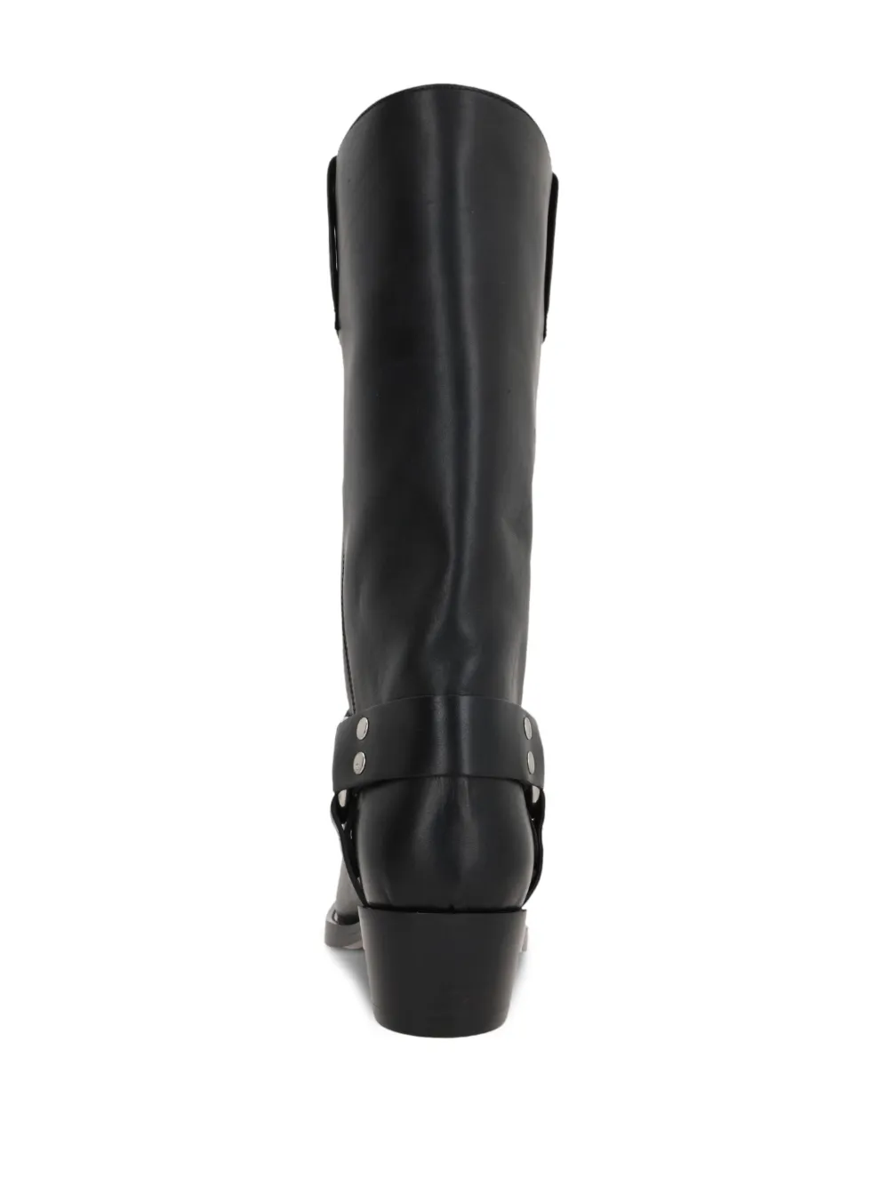 Shop Paris Texas Roxy 45mm Leather Boots In Black