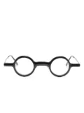 Rigards round-frame glasses - Black